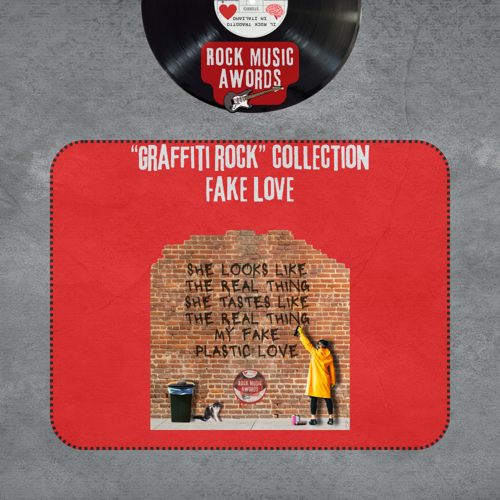 Collection Graffiti Rock - Fake Love